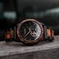 Preview: HOLZKERN San Francisco Skyline Herren Automatikuhr